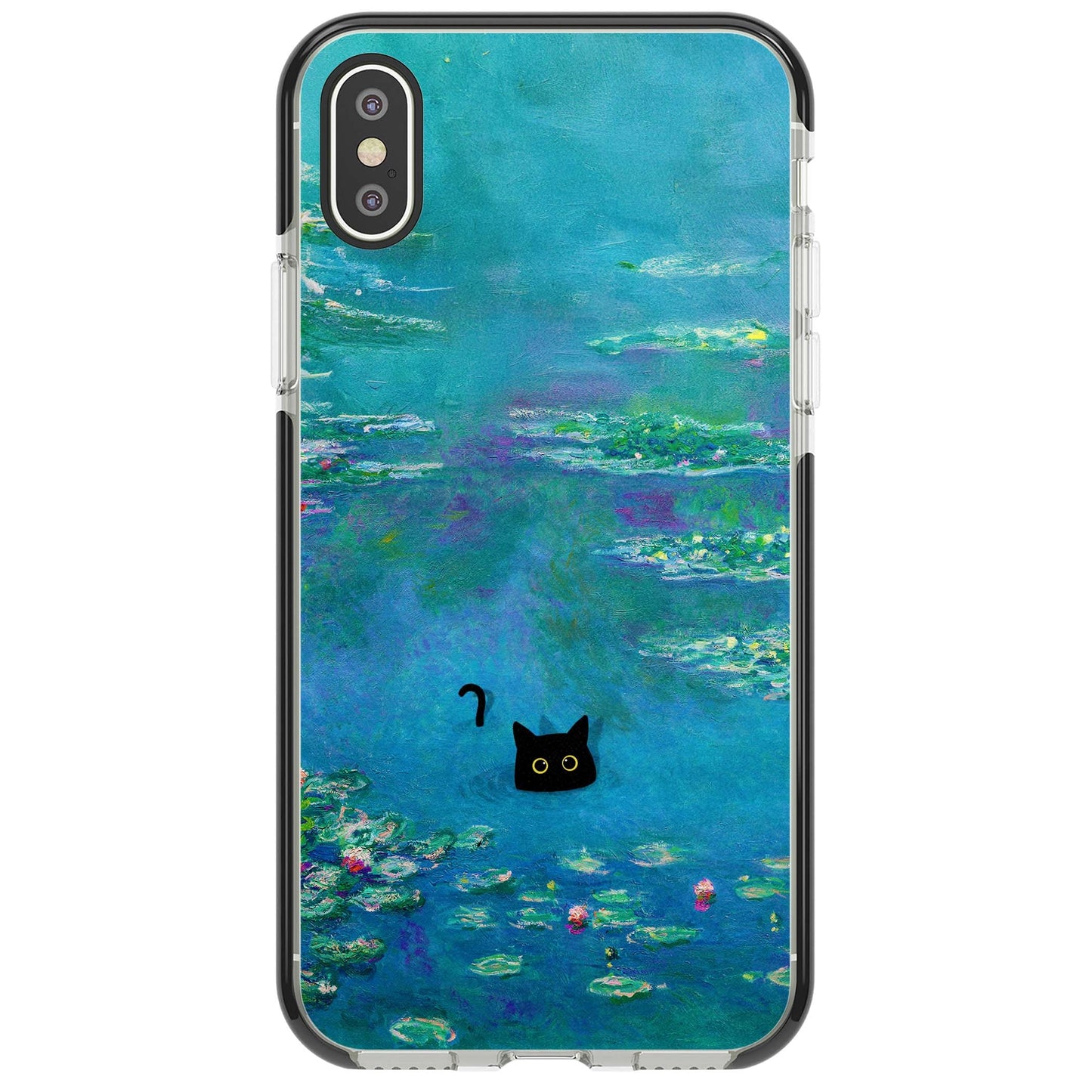 Cat in Monet's Water Lillies