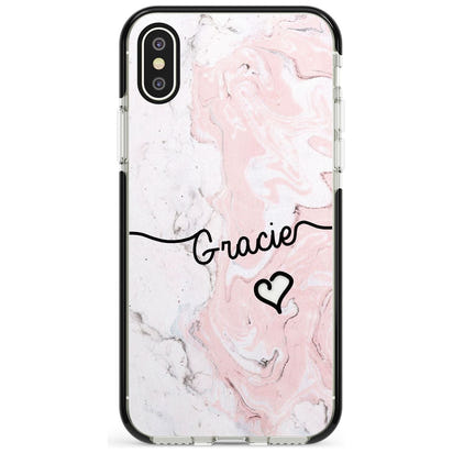 Personalised Pink Marble