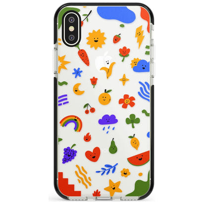 Quirky Cute Icon Pattern