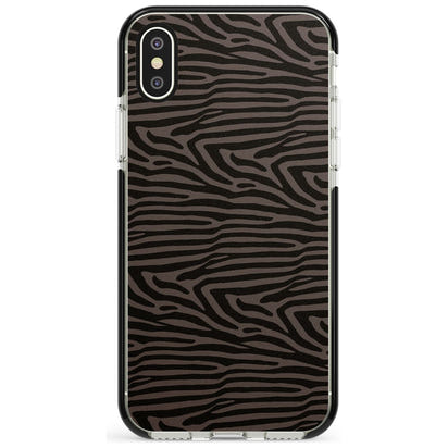 Dark Zebra Print