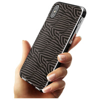 Dark Zebra Print