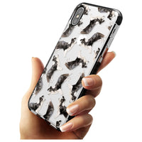 Border Collie Pattern Watercolour