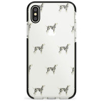 Motif de chien dalmatien