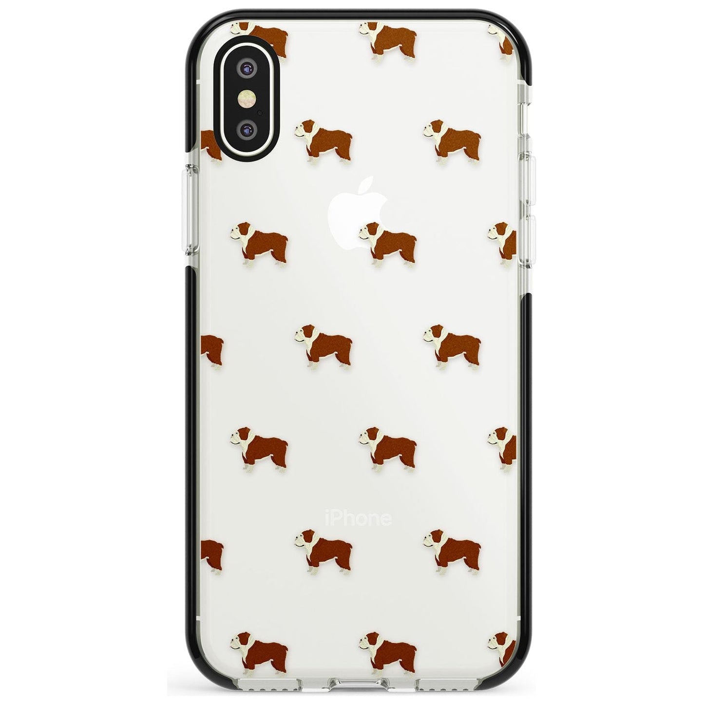 Motif bouledogue clair