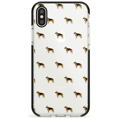 German Shepherd Pattern Clear