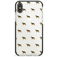 German Shepherd Pattern Clear