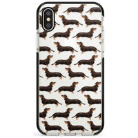 Dachshund Pattern Black Tan