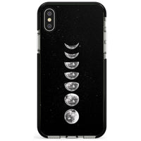 Light Watercolour Moons