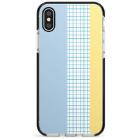 Abstract Grid Blue & Yellow