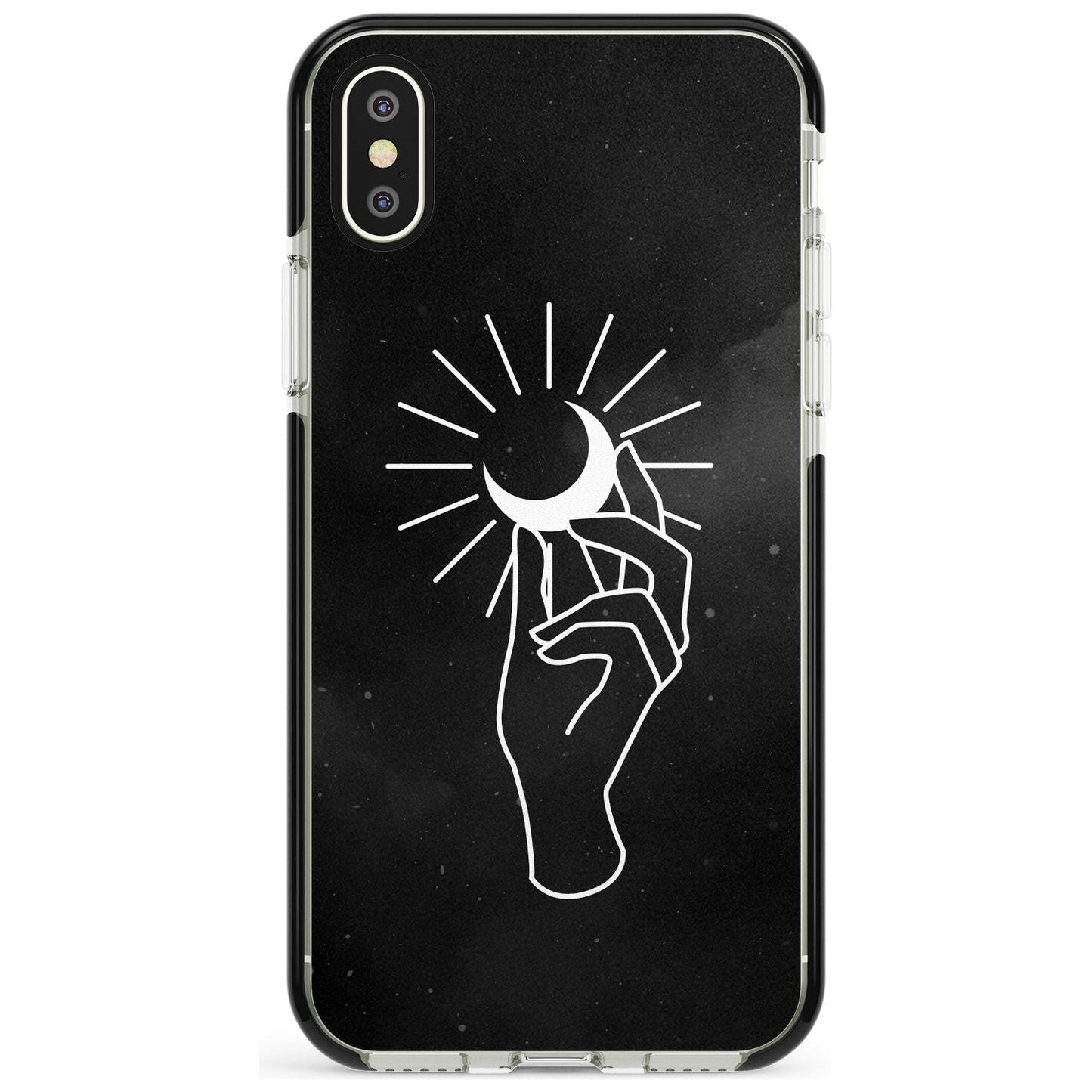 Hand Holding Celestial Moon