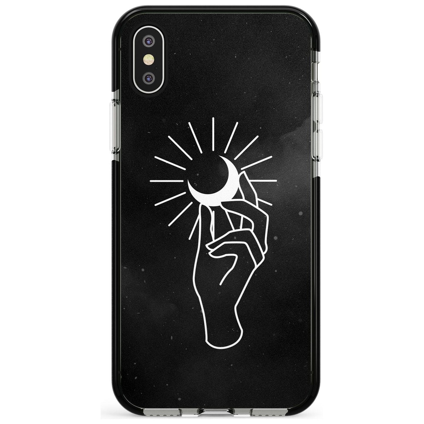 Hand Holding Celestial Moon