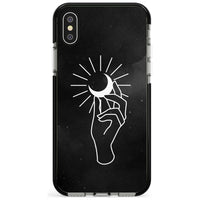 Hand Holding Celestial Moon