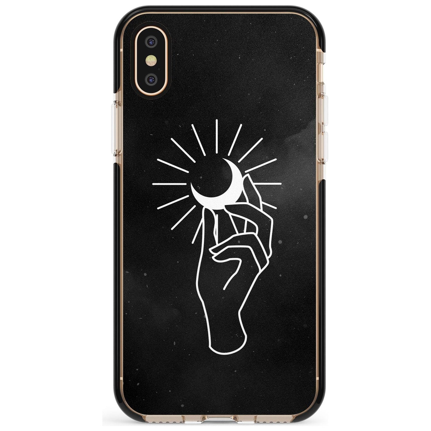 Hand Holding Celestial Moon