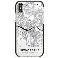 Stadtplan von Newcastle