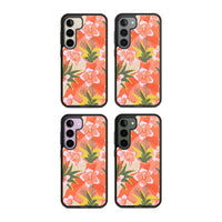 Hawaiian Flowers Abstract Pattern