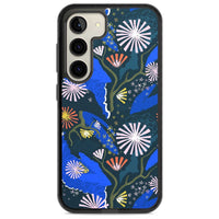 Dark Botanicals Abstract Pattern