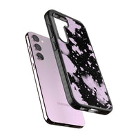 Pink & Black Acid Wash Tie Dye