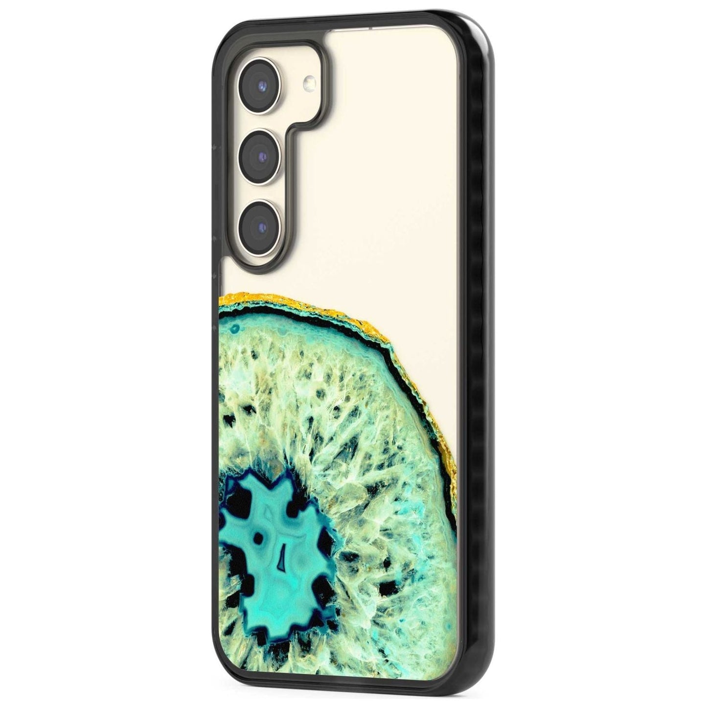 Géode turquoise en cristal