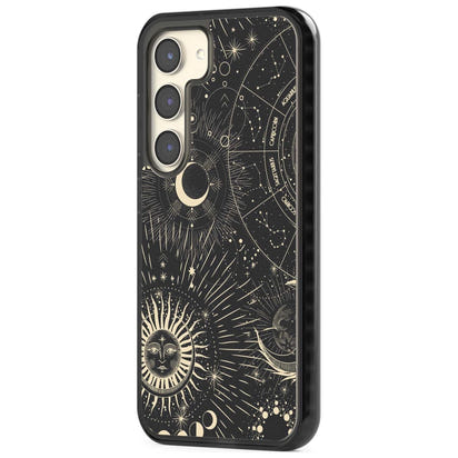 Soleil cosmique et symboles du zodiaque