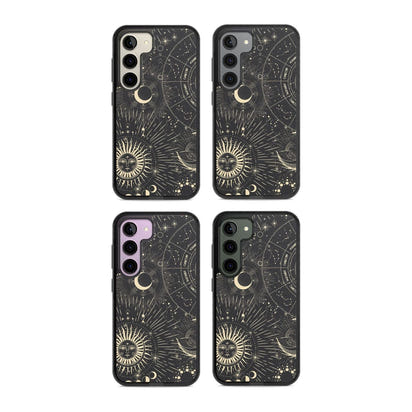 Soleil cosmique et symboles du zodiaque