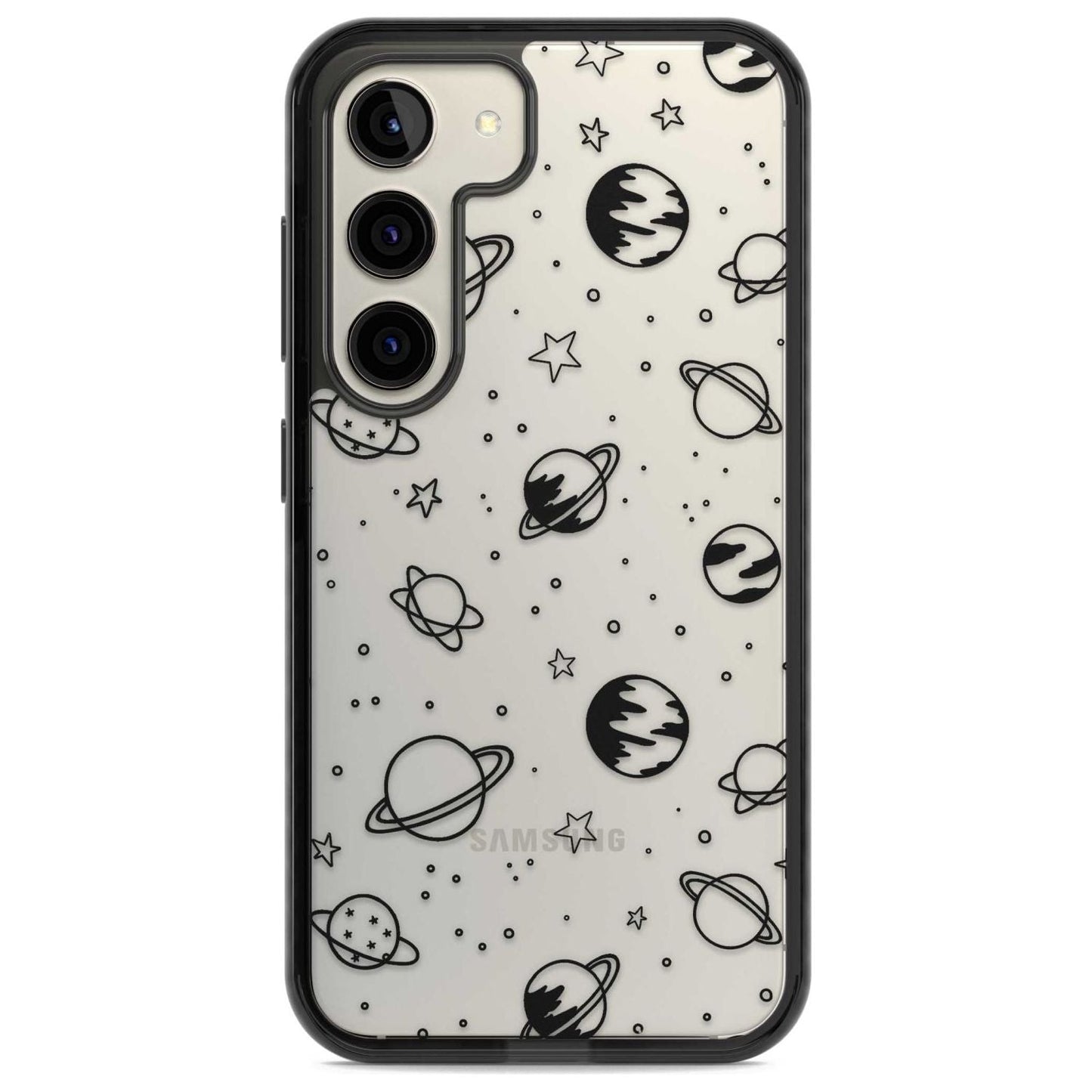 Croquis cosmique Noir Clair