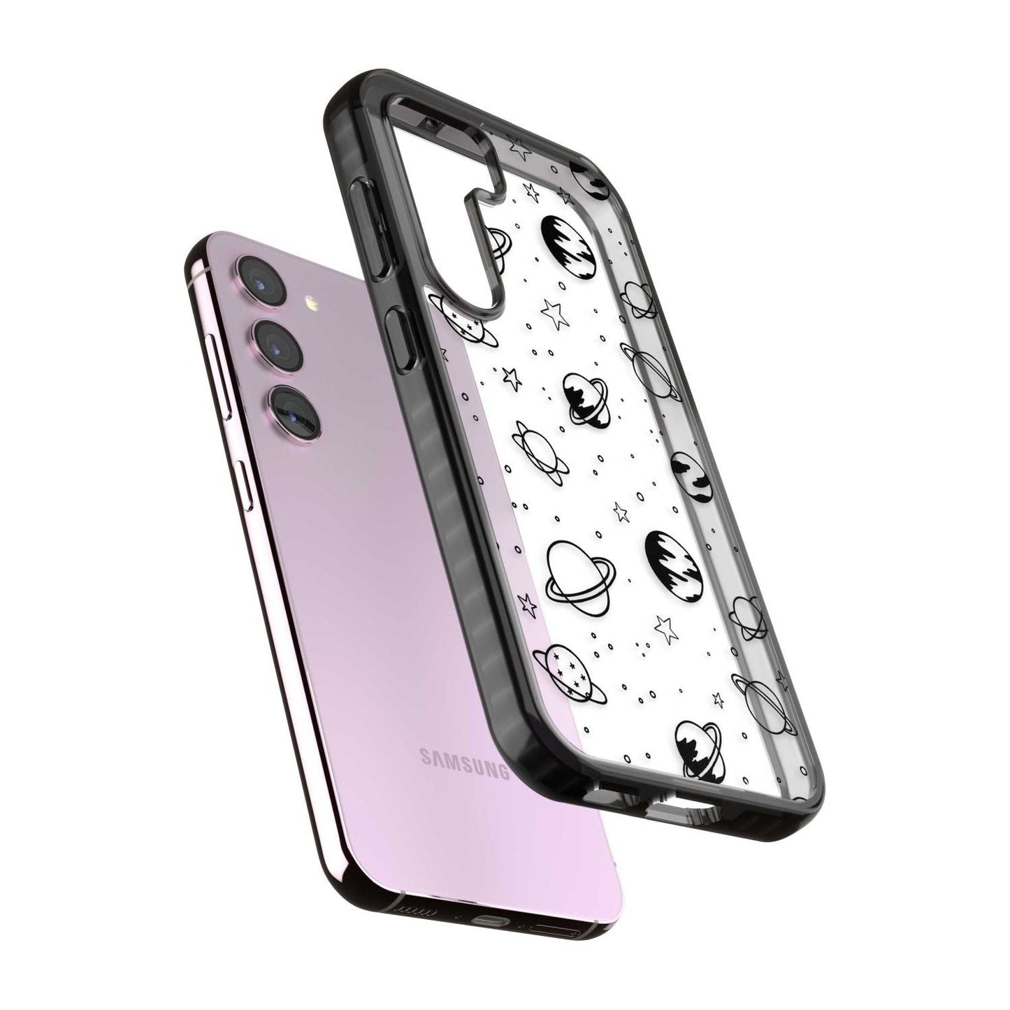 Croquis cosmique Noir Clair