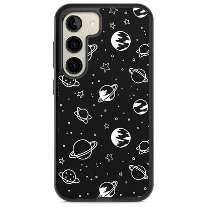 Cosmic Sketch White Black