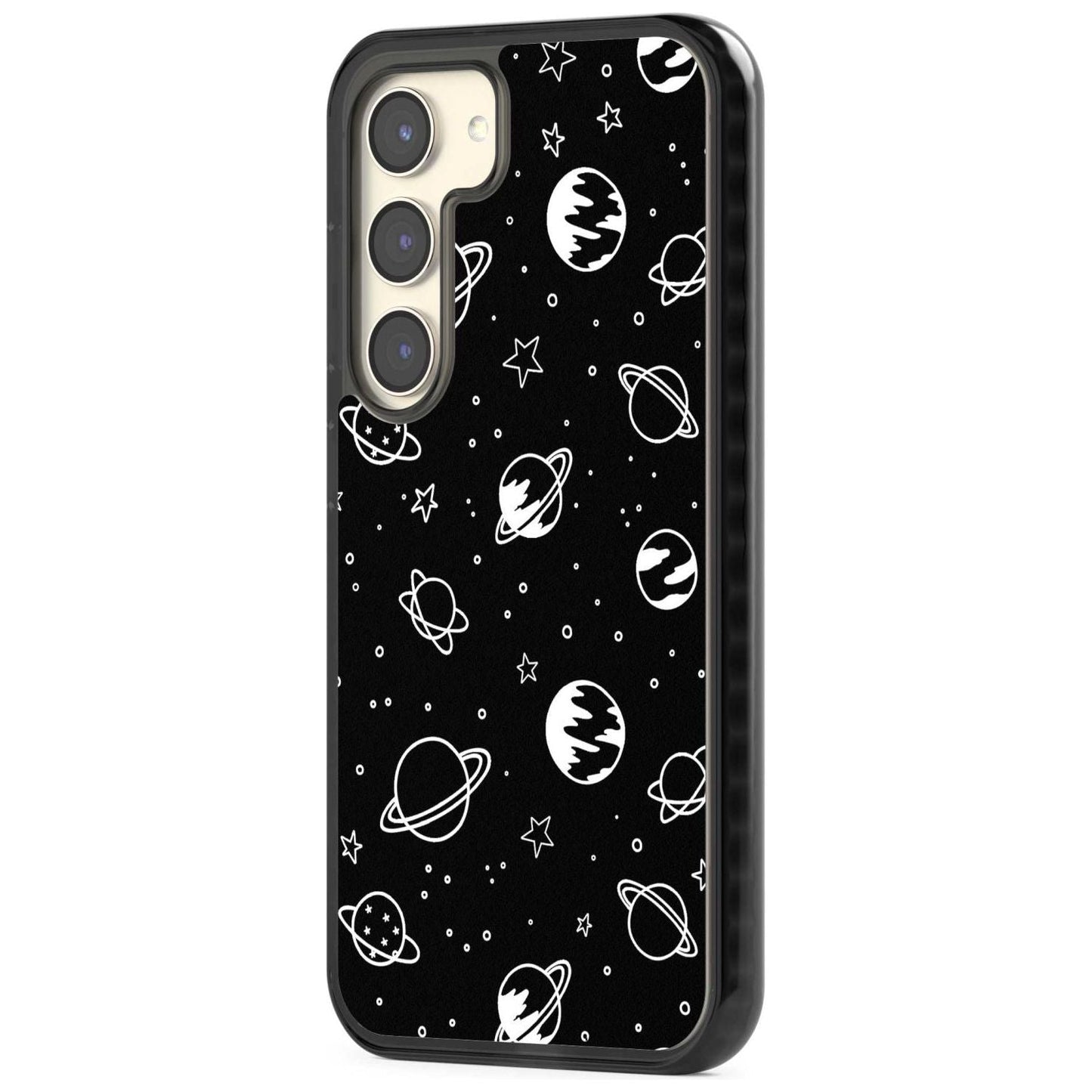 Cosmic Sketch White Black
