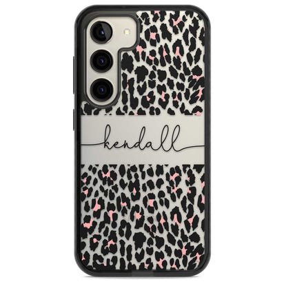 Personalised Cursive Leopard Spots