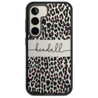 Personalised Cursive Leopard Spots