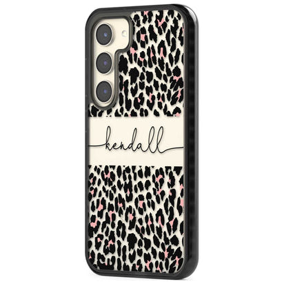 Personalised Cursive Leopard Spots