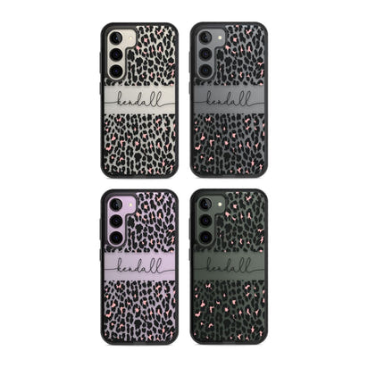 Personalised Cursive Leopard Spots