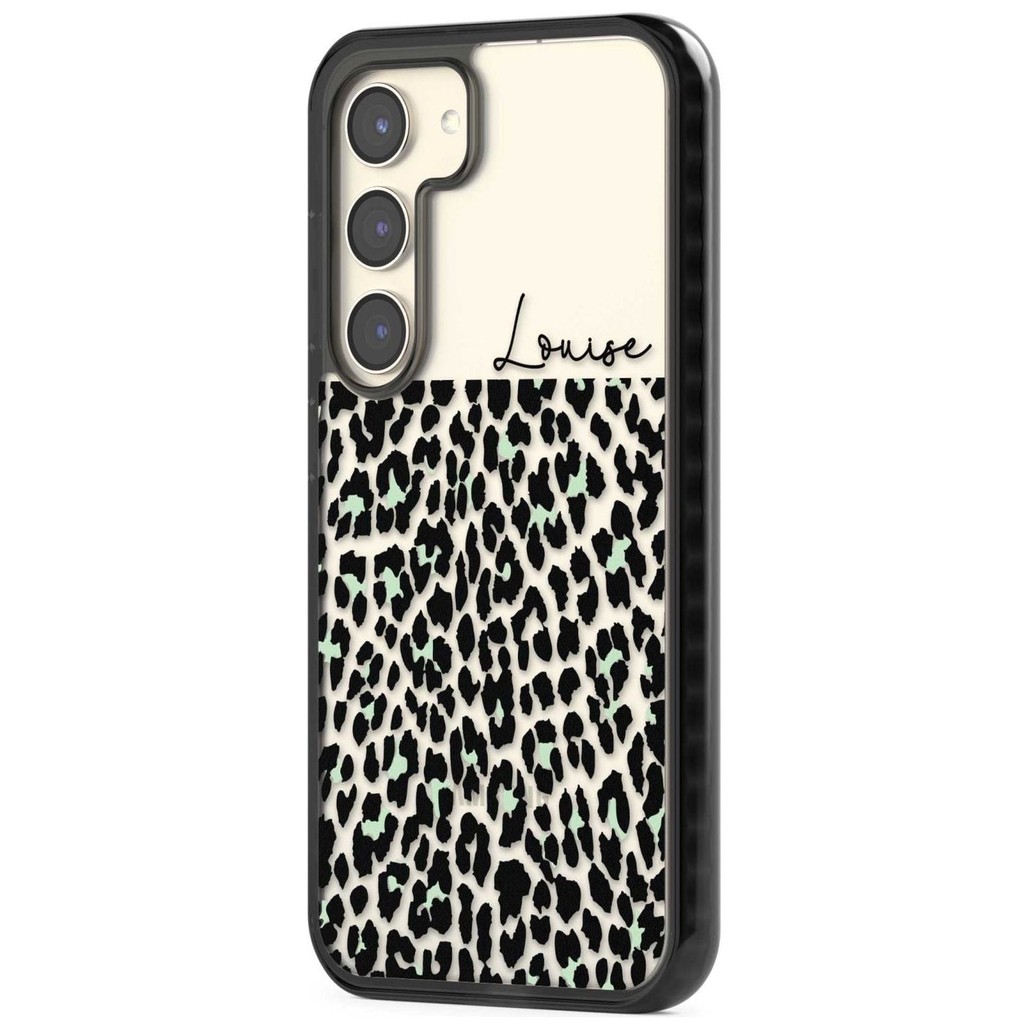 Personalised Seafoam Leopard