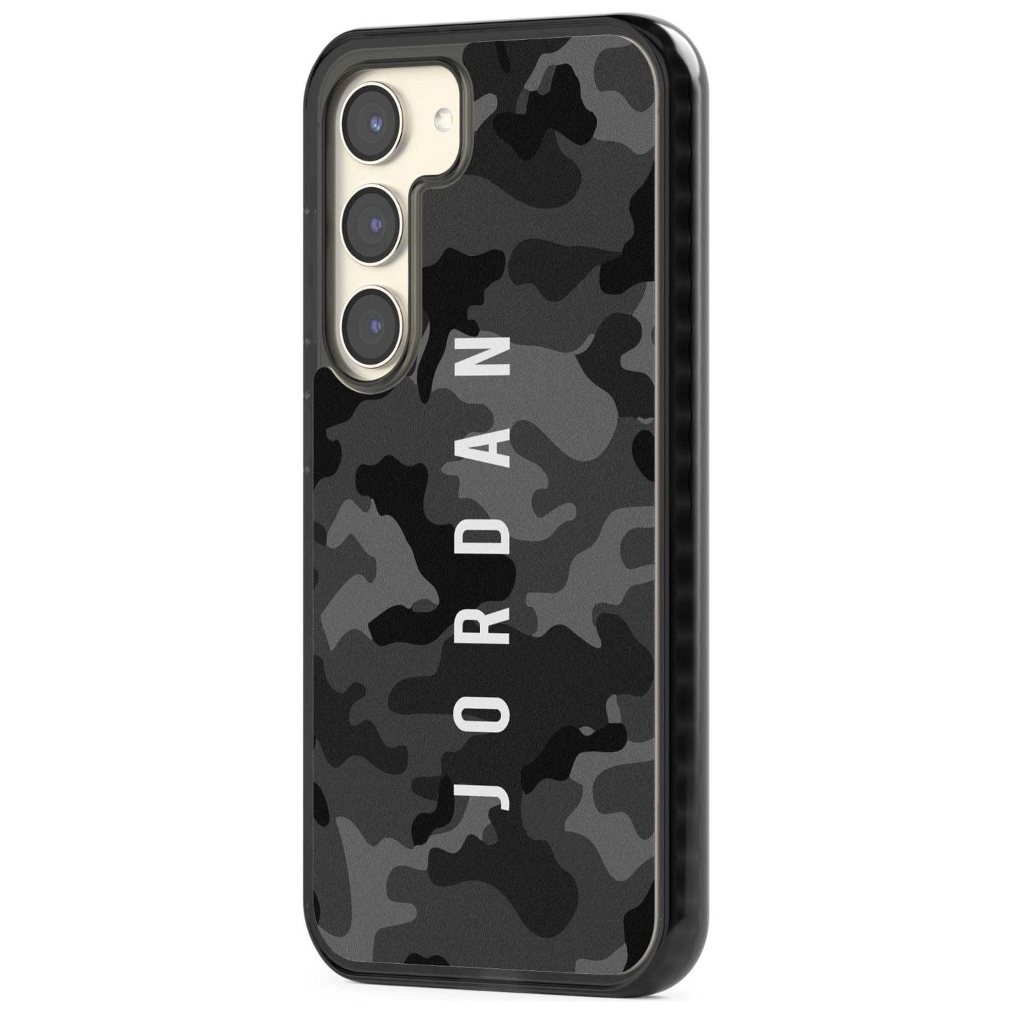 Personalised Black Camouflage Name