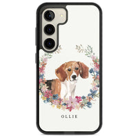 Personalised Beagle Floral Portrait