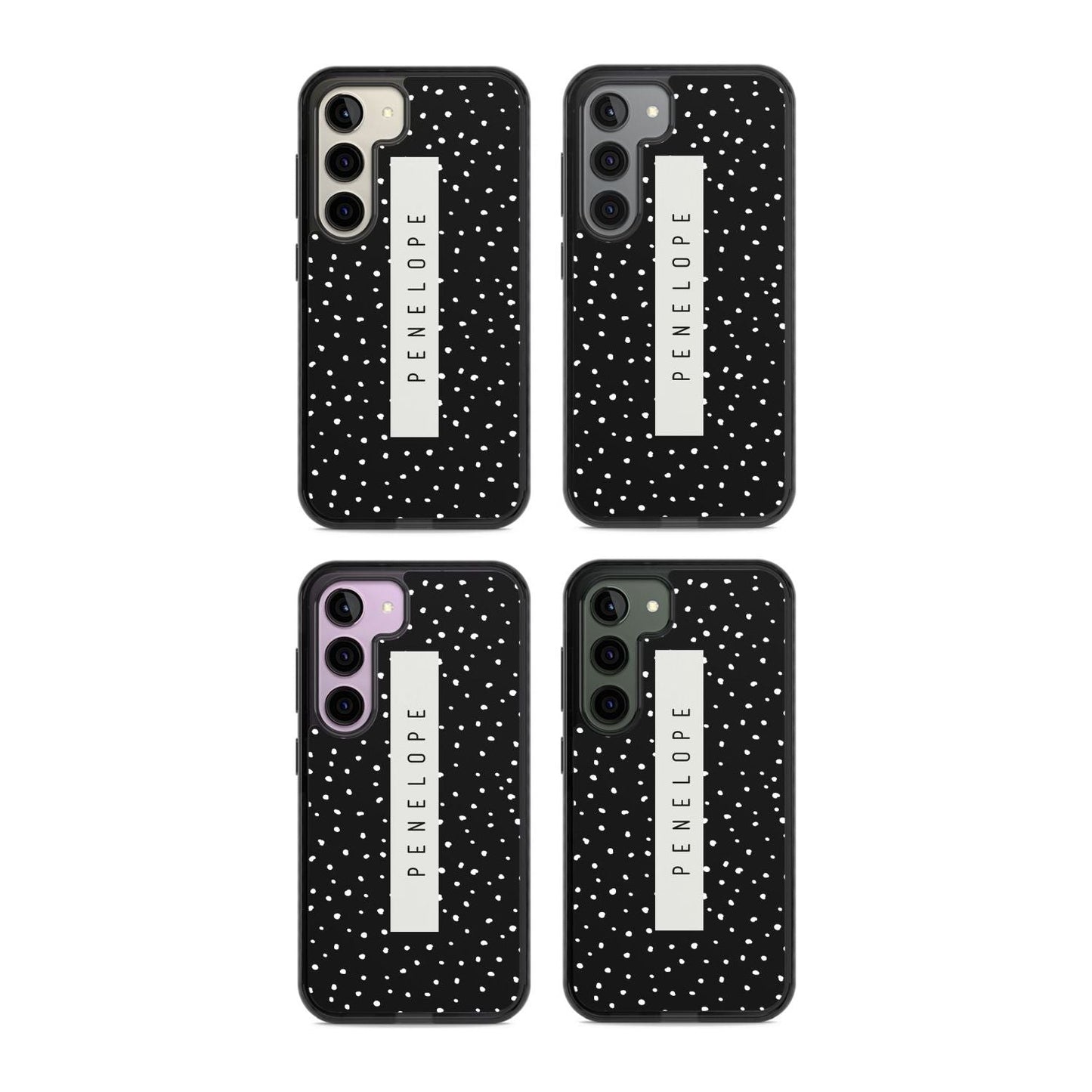 Personalised Black Dots