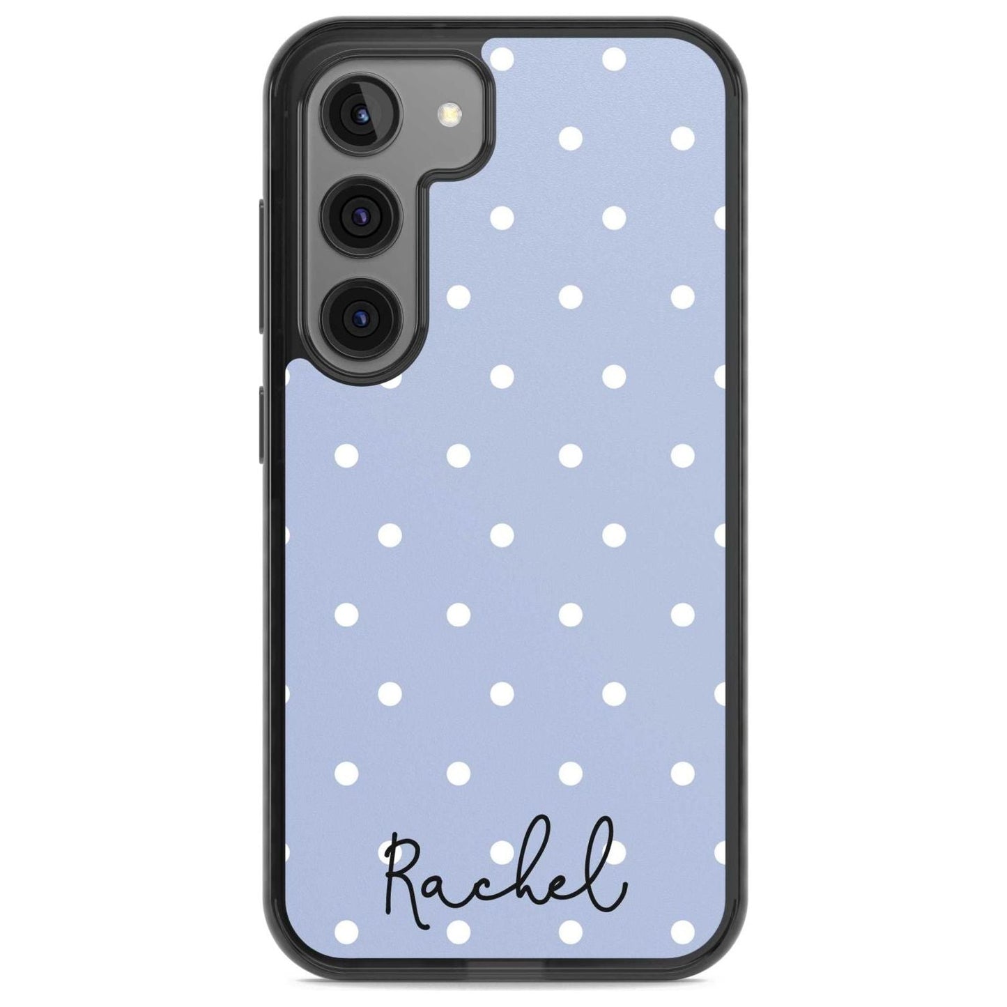 Personalised Simple Light Blue Dots