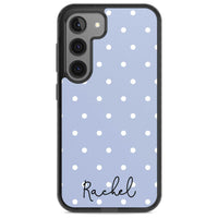Personalised Simple Light Blue Dots