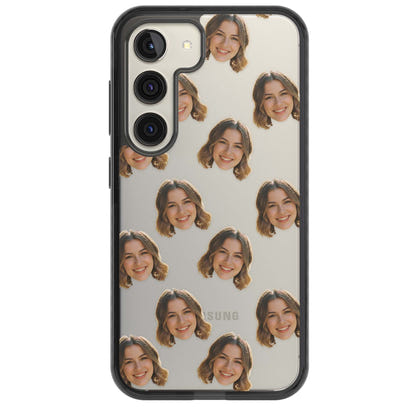 Falling Faces Pattern