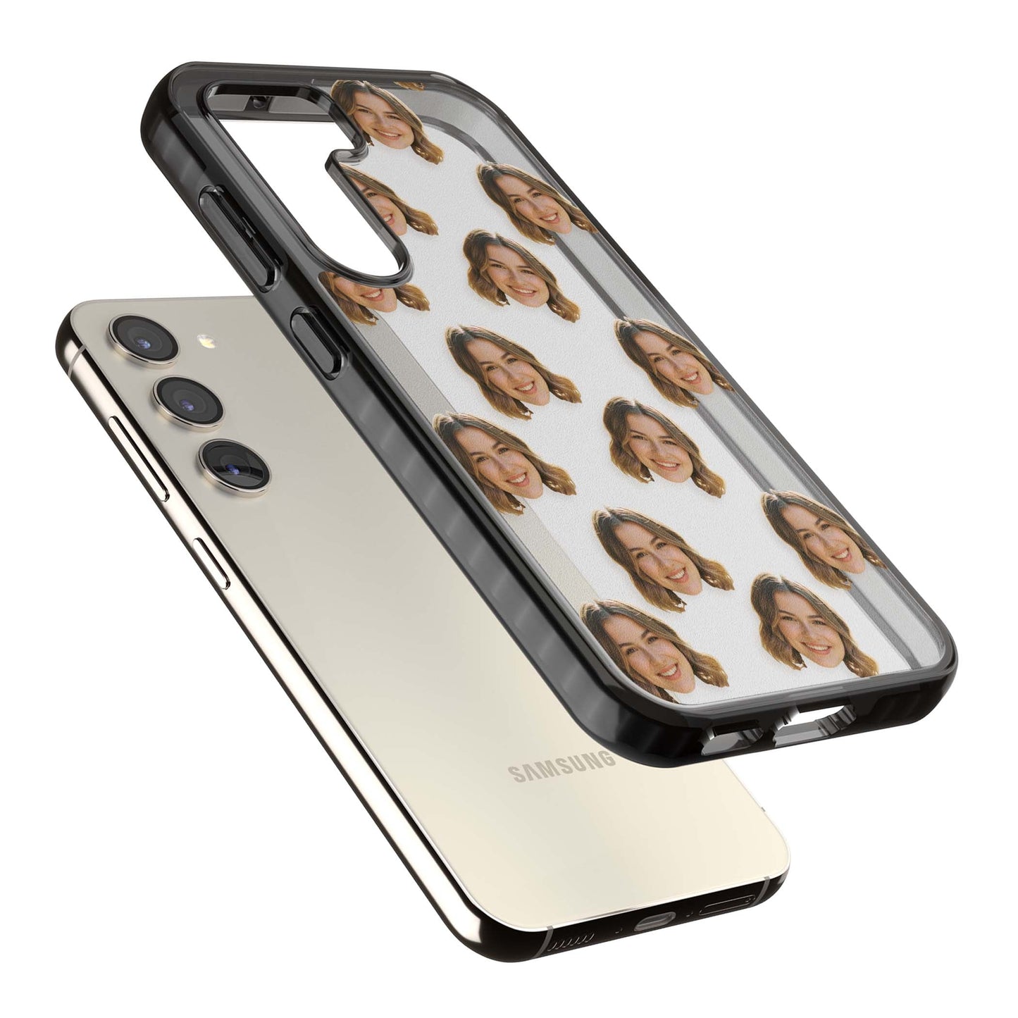 Falling Faces Pattern