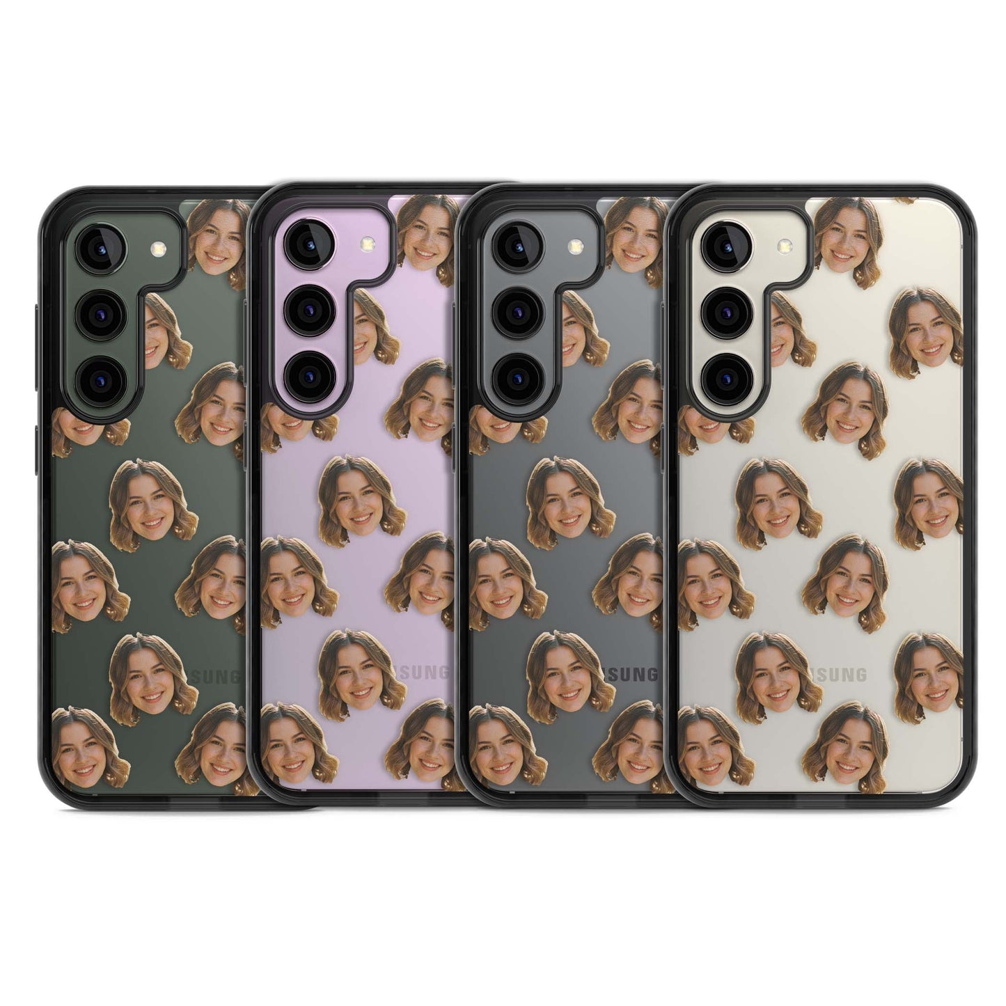 Falling Faces Pattern