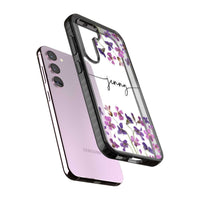 Personalised Purple Violets