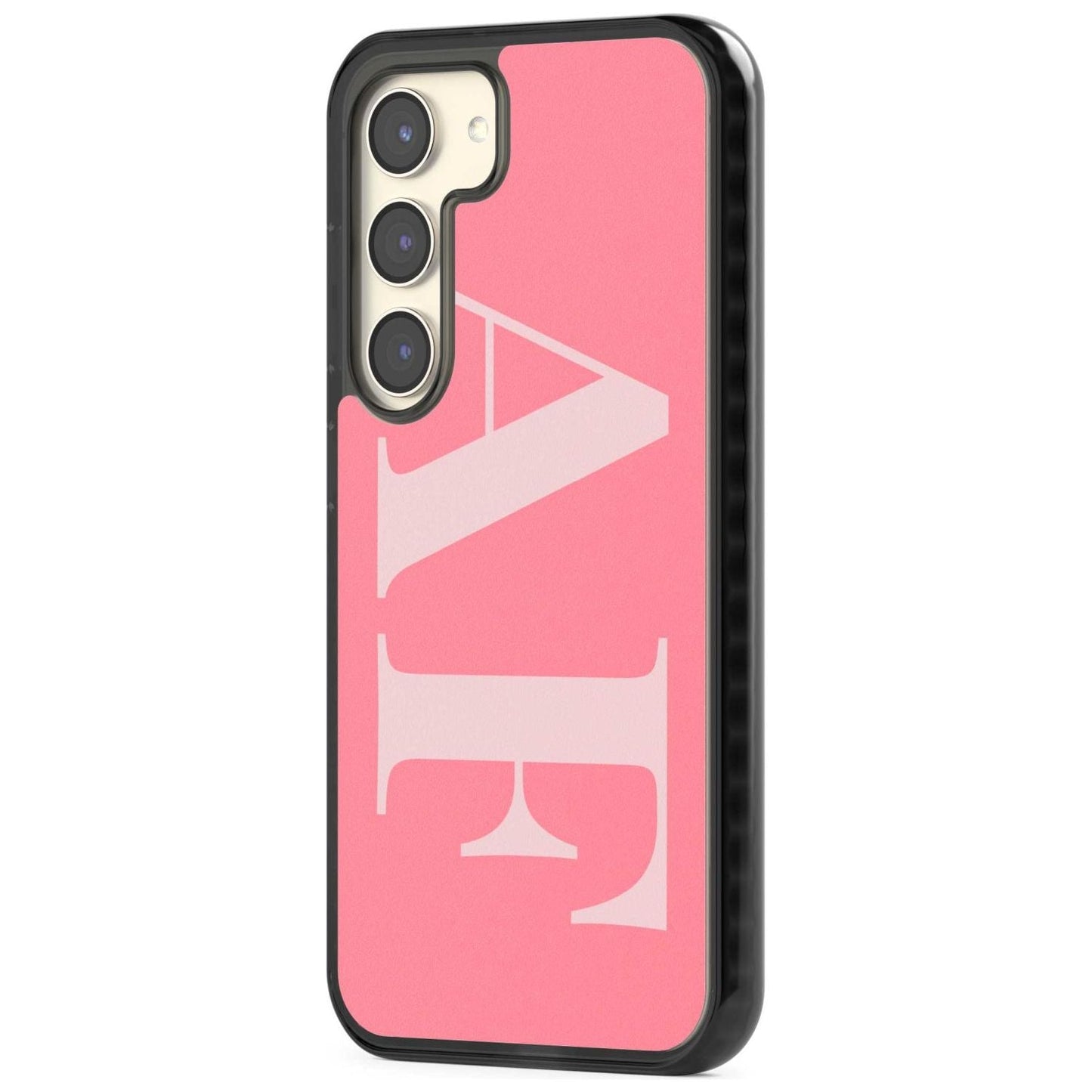 Personalised Light & Dark Pink Green Letters