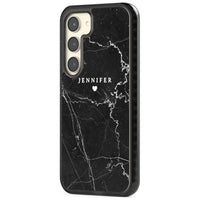 Personalised Black Marble