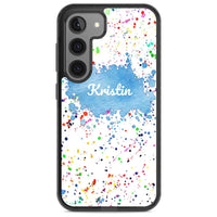 Personalised Rainbow Splatter Name