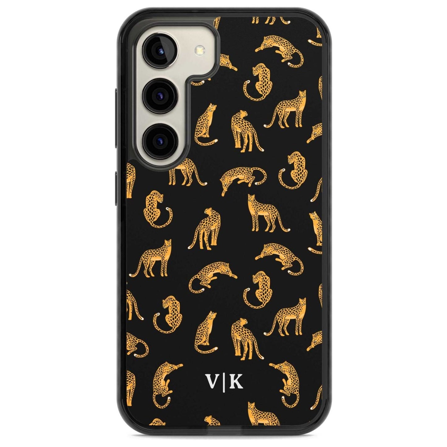 Personalised Gold Cheetah Pattern