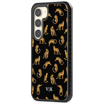 Personalised Gold Cheetah Pattern