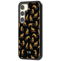 Personalised Gold Cheetah Pattern