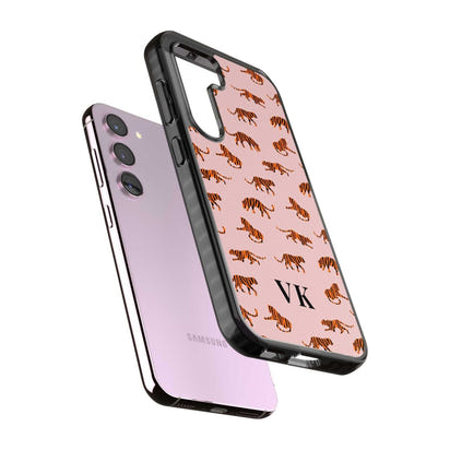 Personalised Pink Safari Tiger Pattern