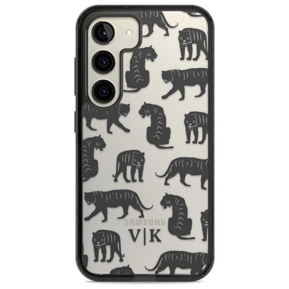 Personalised Tiger Silhouettes